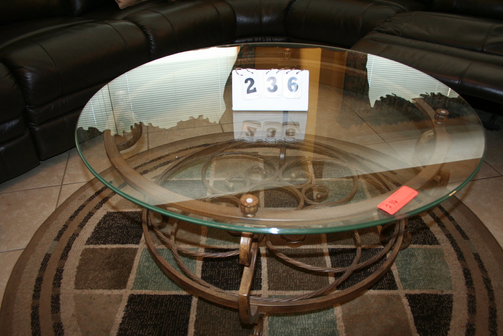Image for Iron & Glass table  22
