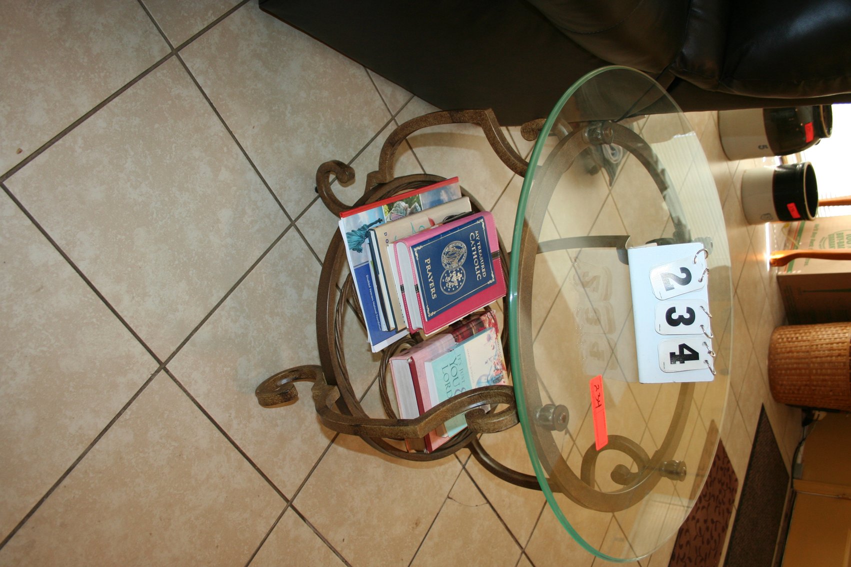 Image for Iron & Glass table  22