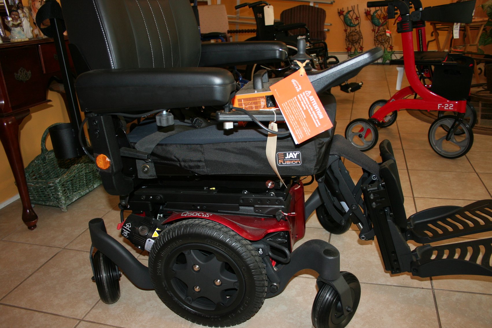 Image for NEVER USED - Quicke Q 500 M with charger Electric wheel chair
