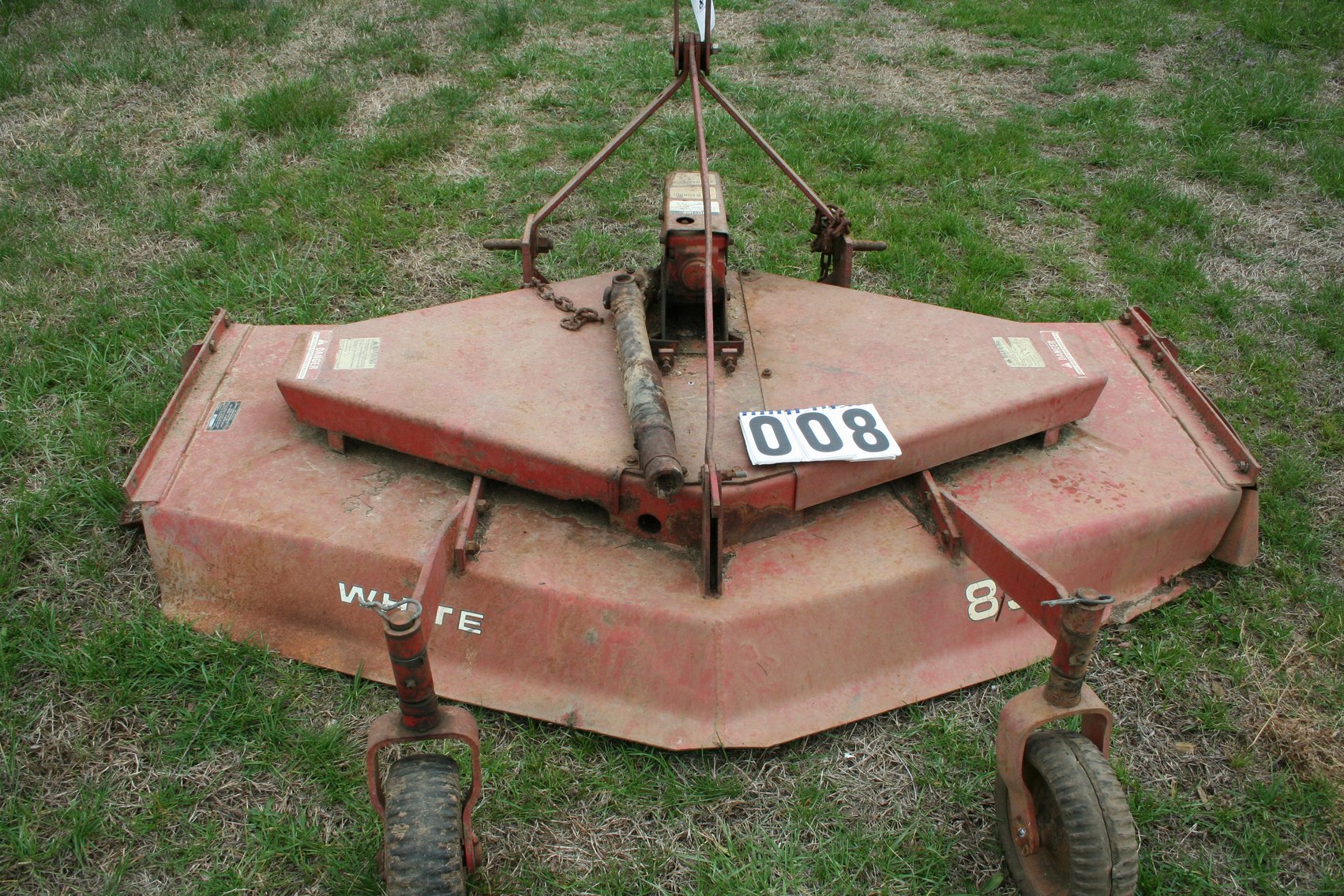 Image for White 85 MIA55 Finish Mower 72