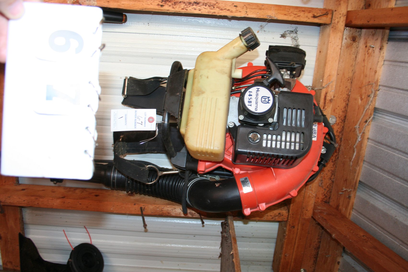 Image for Husqvarna 145 BT Back Pack Blower