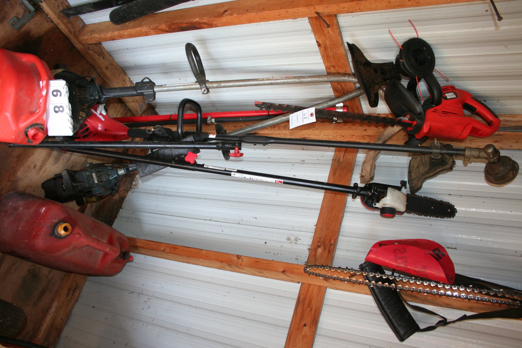 Image for Weedeaters, Hedge Trimmer, Gas Cans