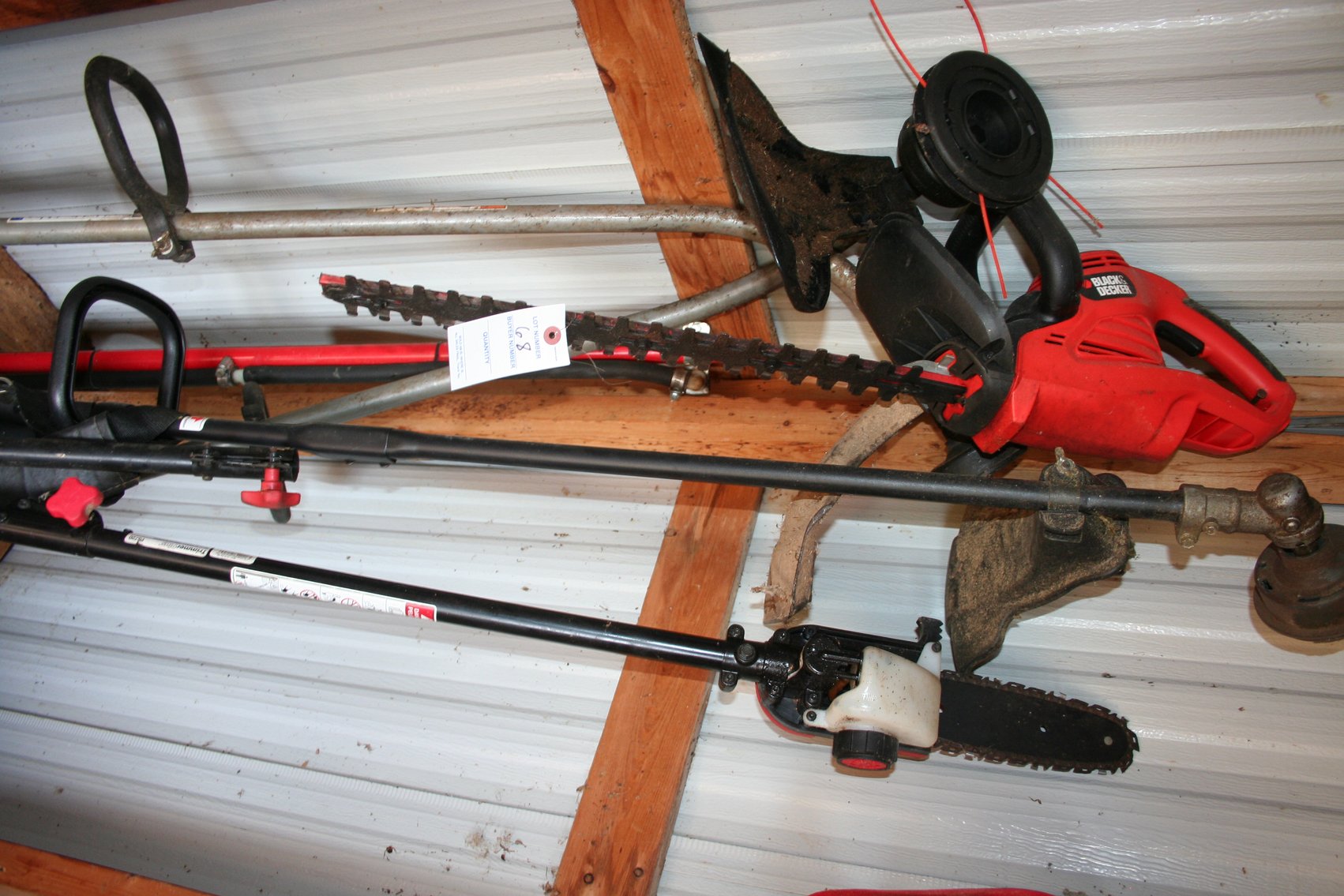 Image for Weedeaters, Hedge Trimmer, Gas Cans
