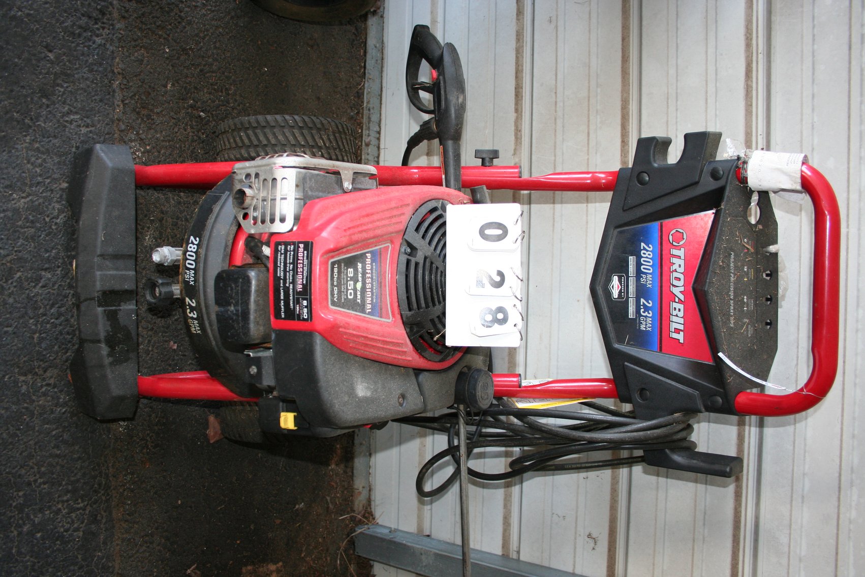 Image for Troy Bilt 8 1/2 HP 190 CC 2800 PSI