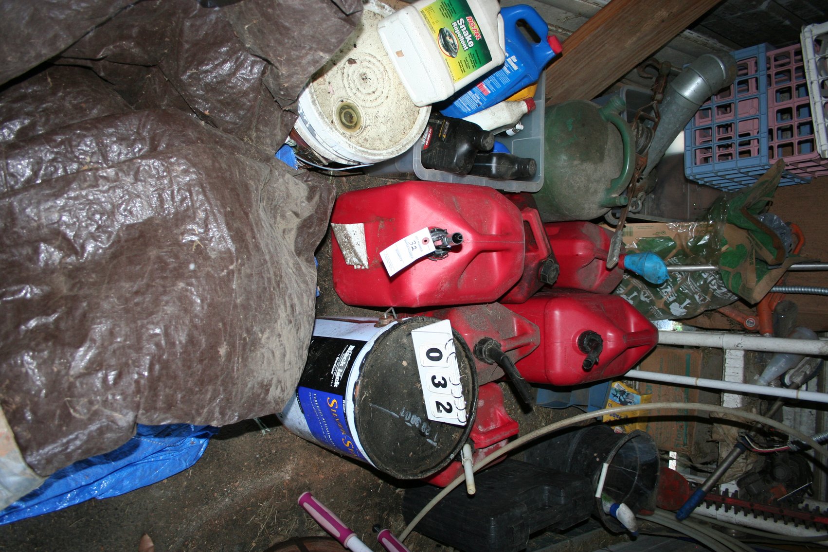 Image for Gas Cans, Tarps, Misc Treasure