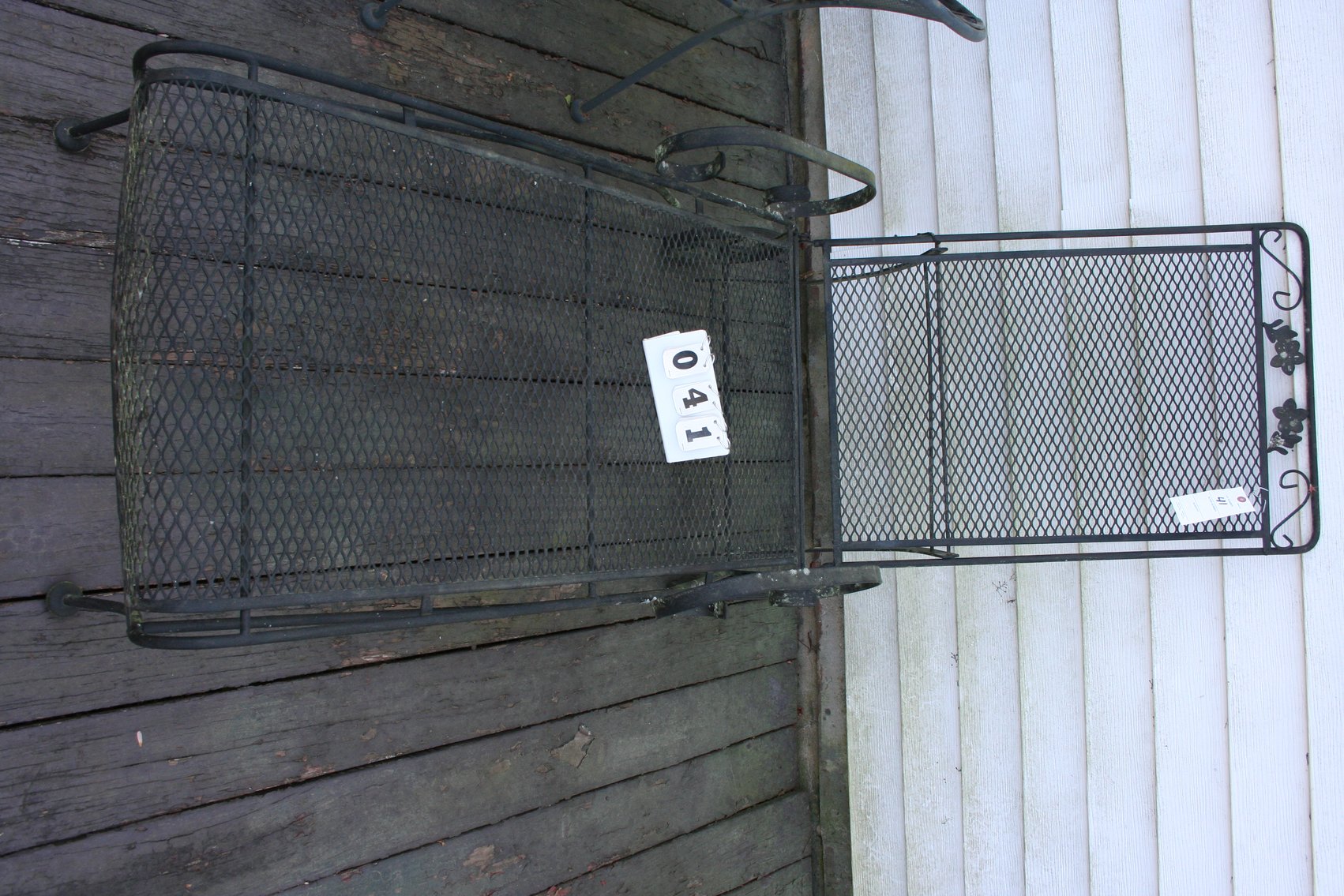 Image for Vintage Wrought Iron Lounge Recliner