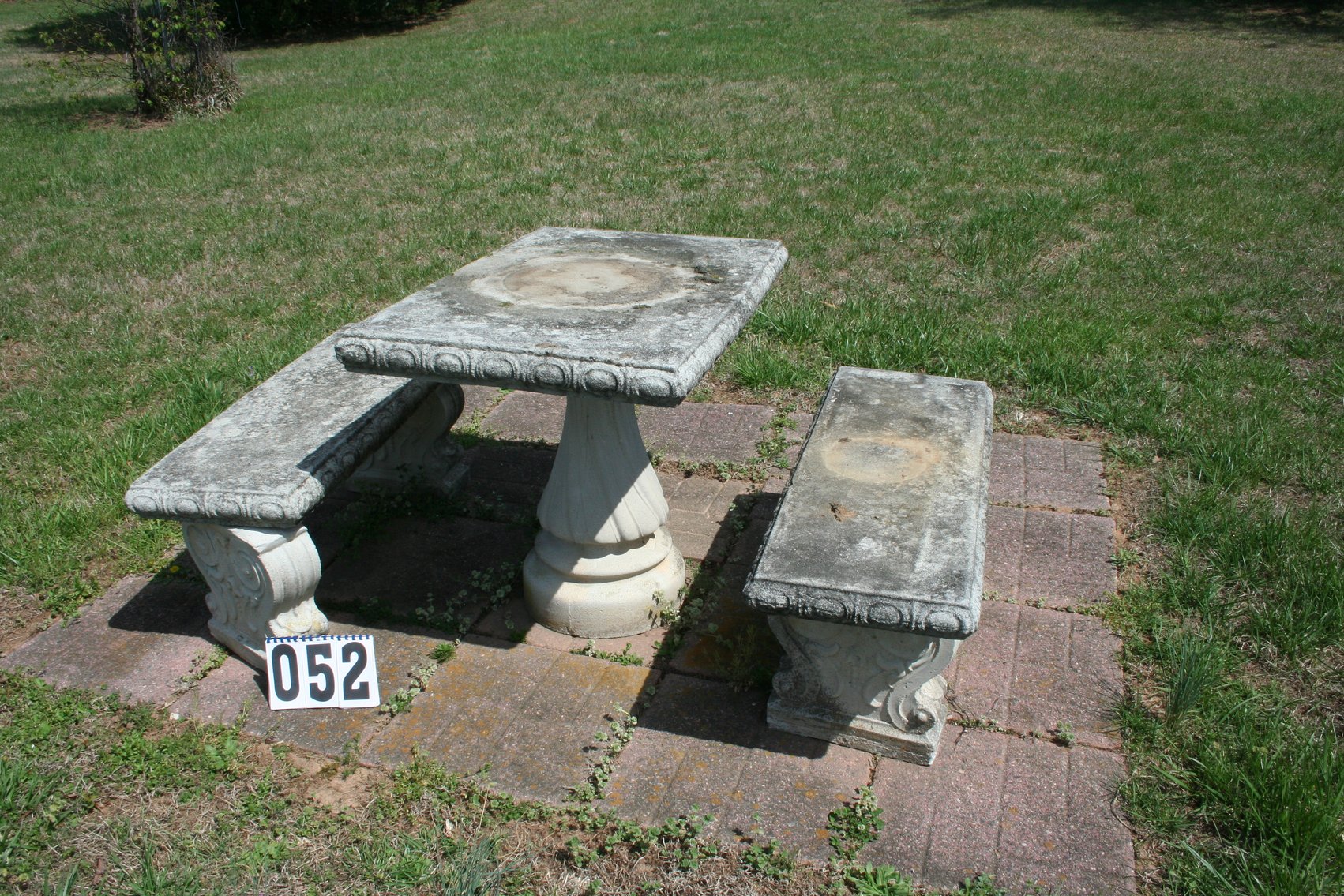 Image for Concrete Table 3 Benches (4)