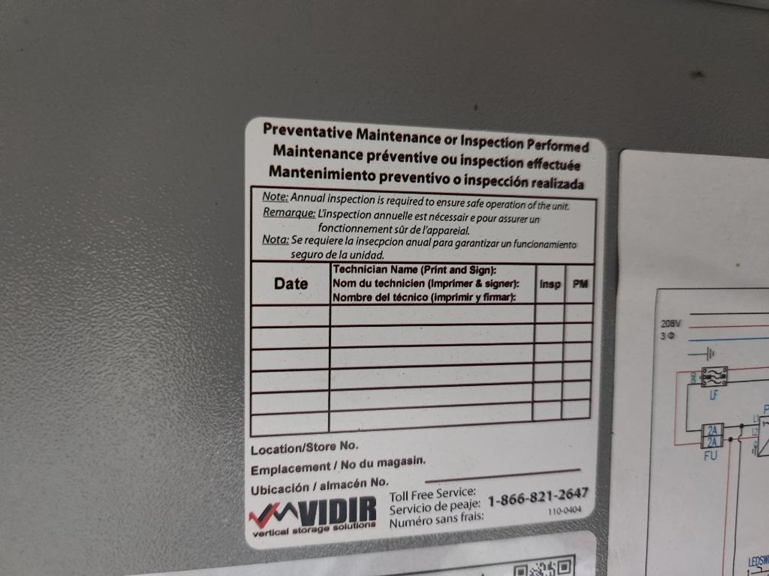 Image for Vidir Vertical Storage Pan Carousel