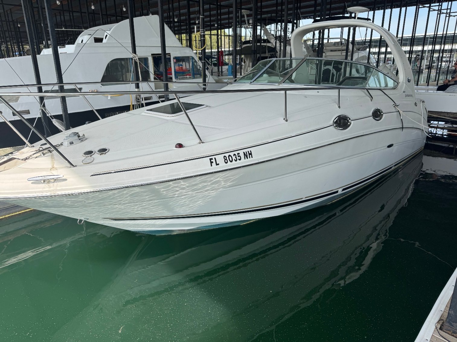 Image for 2001 Sea Ray Sundancer w/ 2024 Tarp Trailer