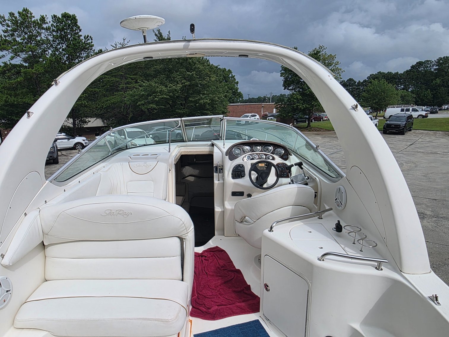 Image for 2001 Sea Ray Sundancer w/ 2024 Tarp Trailer