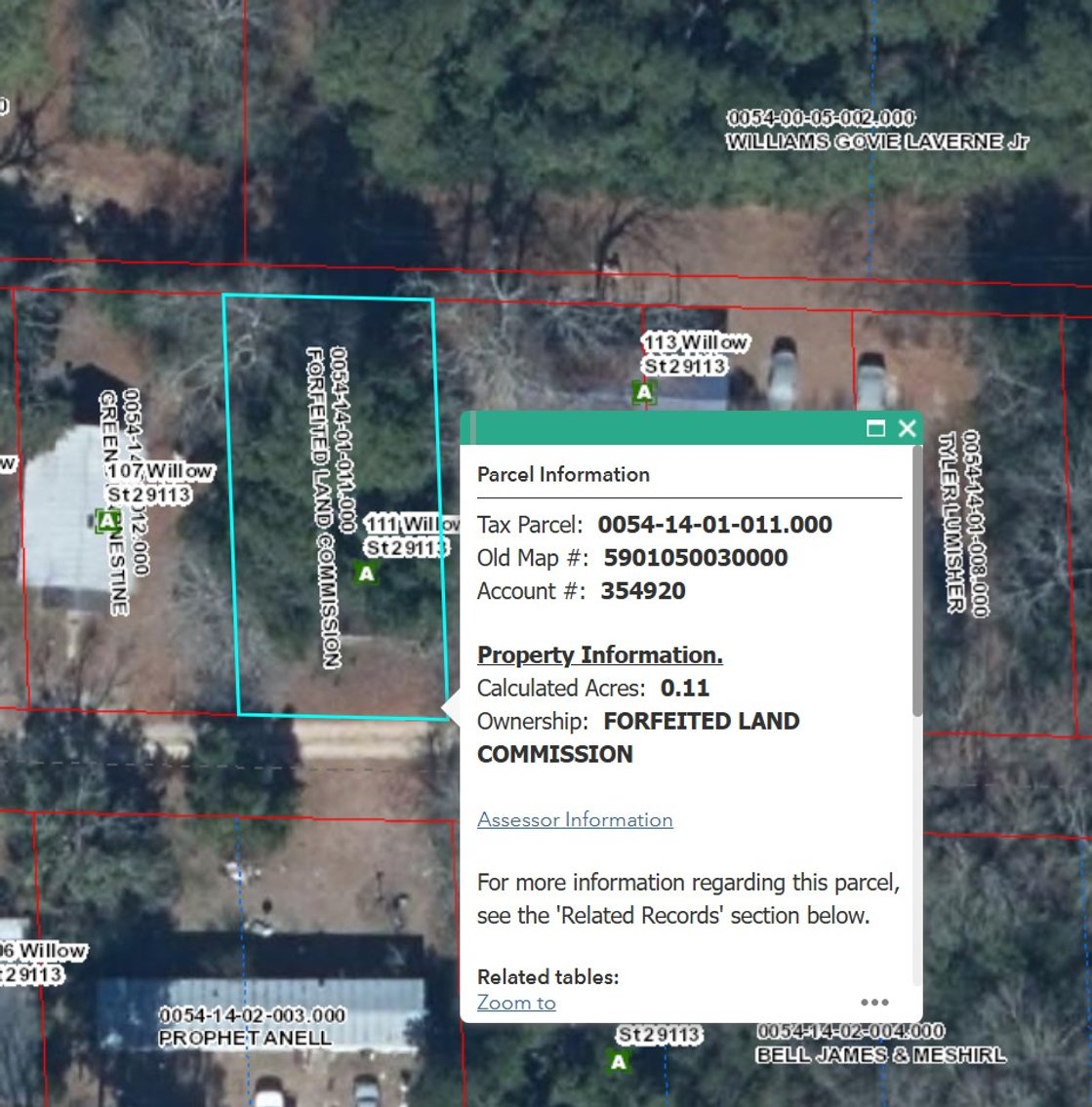 Image for 2025 Orangeburg, SC Forfeited Land Commission Property Auction