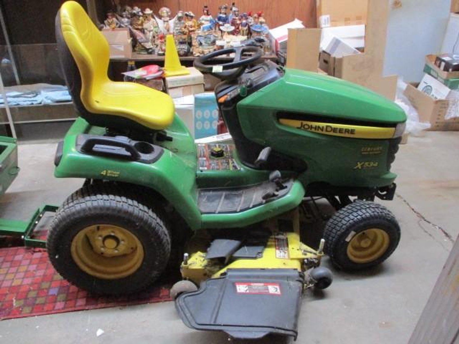 Image for Misiewicz John Deere Rider, Tools, Large Jim Beam & Die Cast Collection