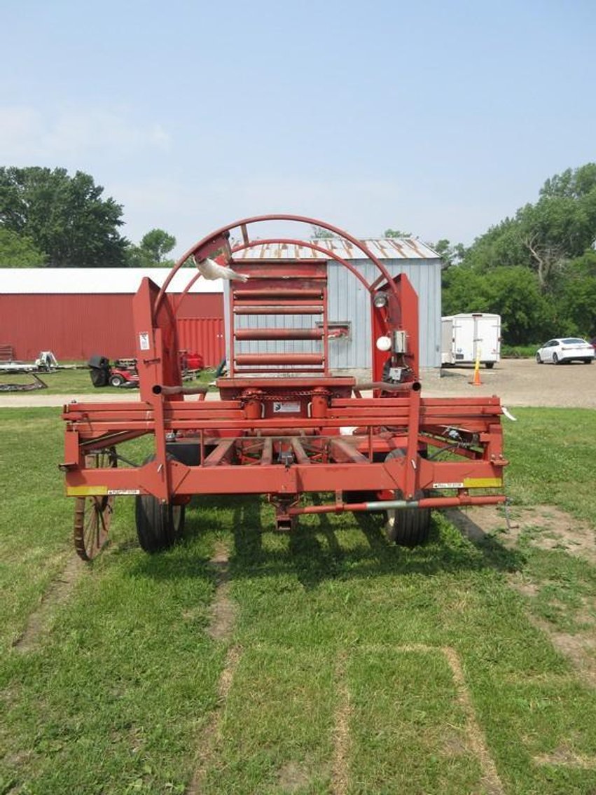 Image for Round Bale Wrapper, Motorcycle and Outdoor