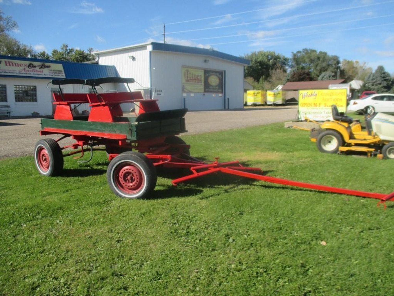 Image for Horse Buggy, Household, Coins and Antiques (mint green tag)