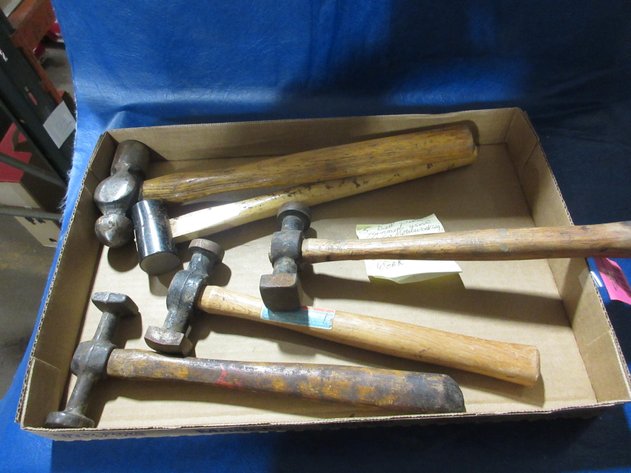 Image for (5) Ball peen hammers