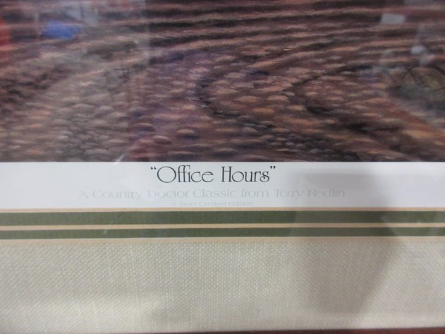 Image for Framed, signed, and numbered Terry Redlin 