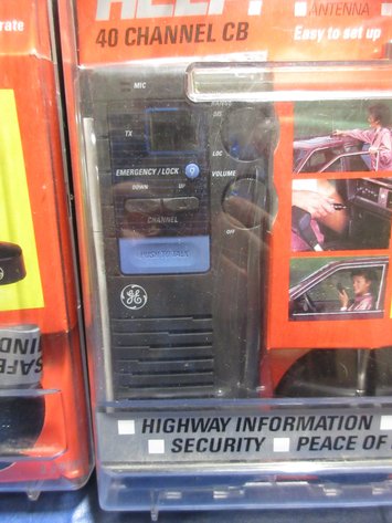 Image for (2) GE 40 channel CB 2-way radios