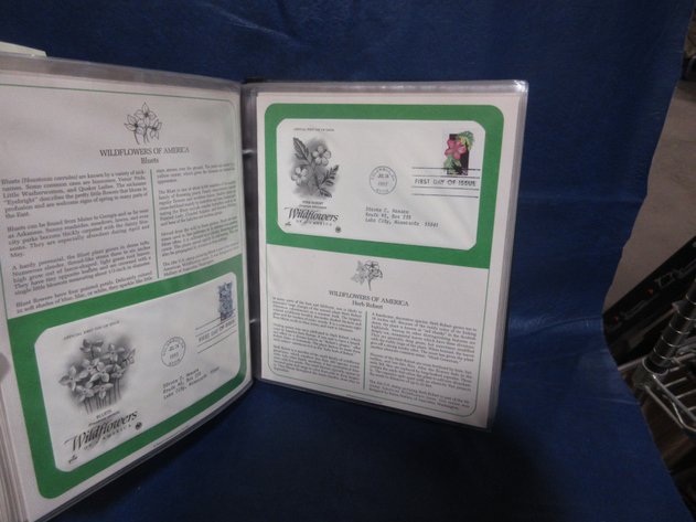 Image for Postal Commemorative Wildflowers of America first Day Covers