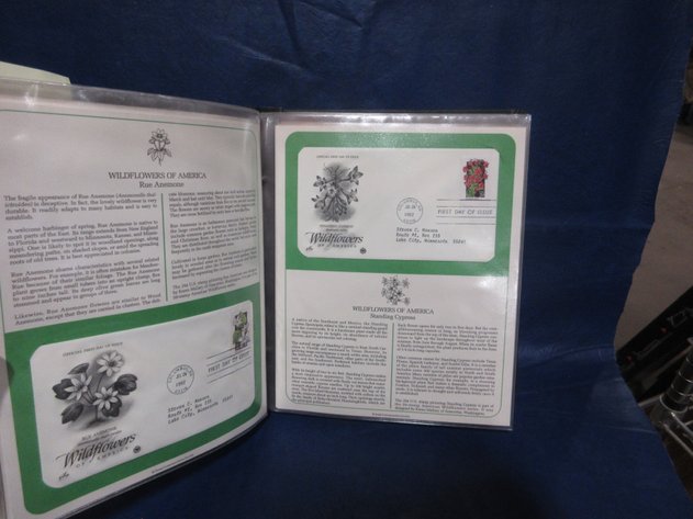 Image for Postal Commemorative Wildflowers of America first Day Covers