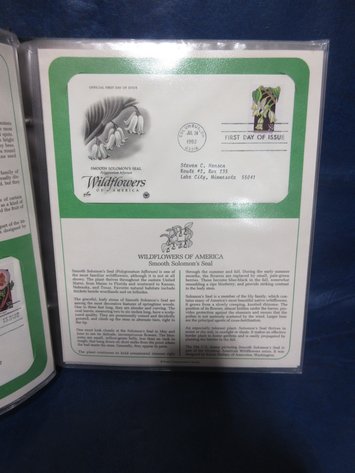 Image for Postal Commemorative Wildflowers of America first Day Covers
