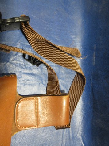 Image for L.L. Bean leather shotgun holster