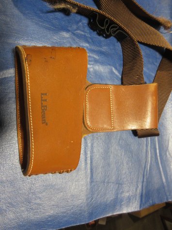 Image for L.L. Bean leather shotgun holster