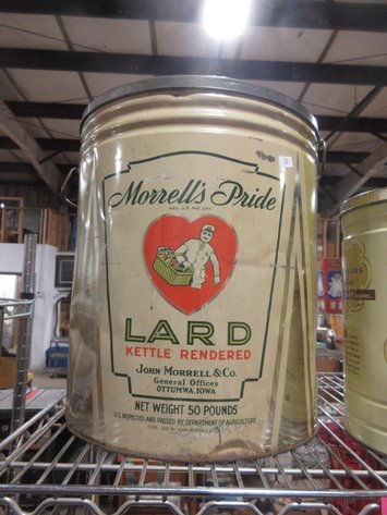 Image for (2) Vintage Tins with lids