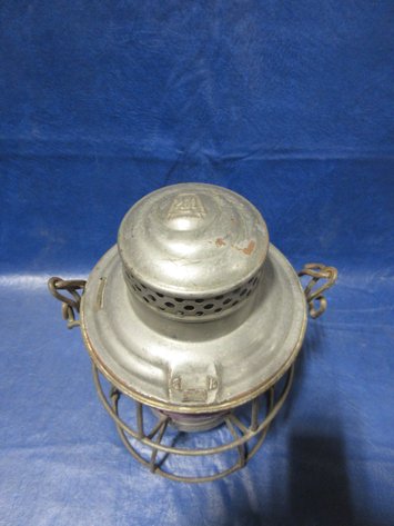 Image for Adams & Westlake Railroad lantern with red globe