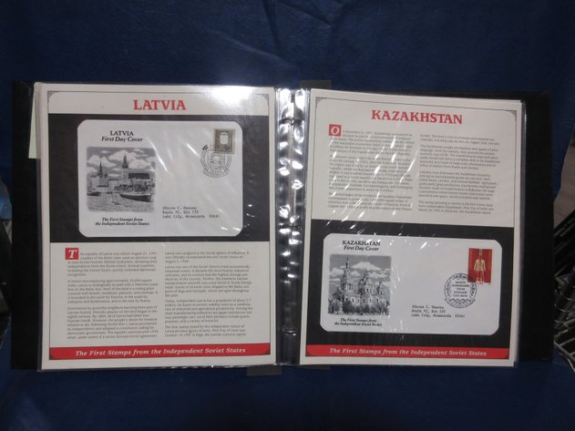 Image for Postal Commemoratives The First Stamps from the Independent Soviet States First Day Covers
