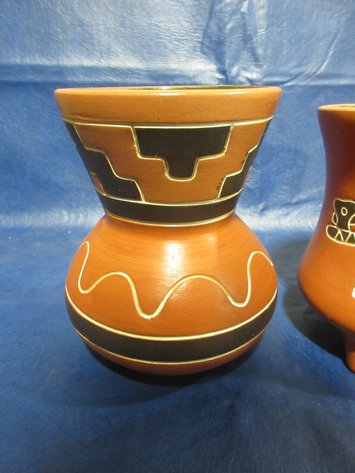 Image for (3) Mexico Terra Cotta art