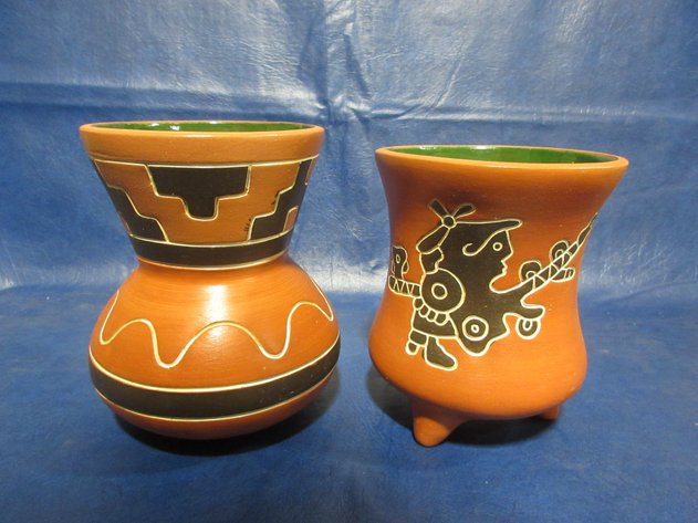 Image for (3) Mexico Terra Cotta art