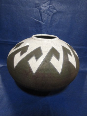 Image for Rayn Studies signed art pottery vase