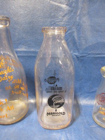 Image for (4) Milk Bottles