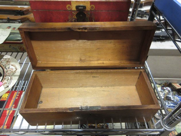 Image for (4) Decorative wood boxes