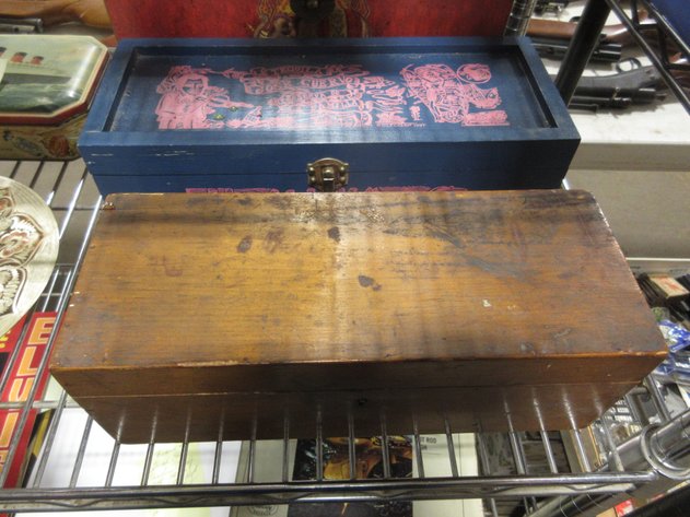 Image for (4) Decorative wood boxes