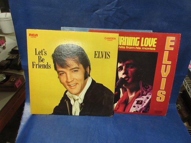 Image for (3) Elvis Presley 33 RPM record albums