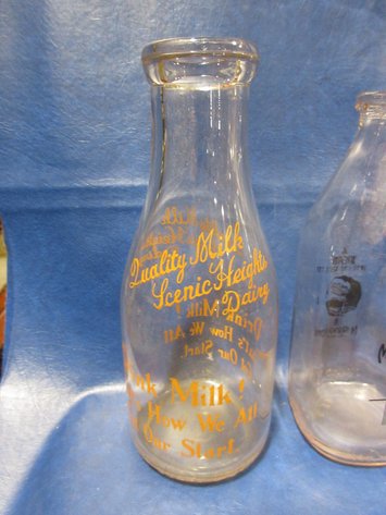 Image for (4) Milk Bottles