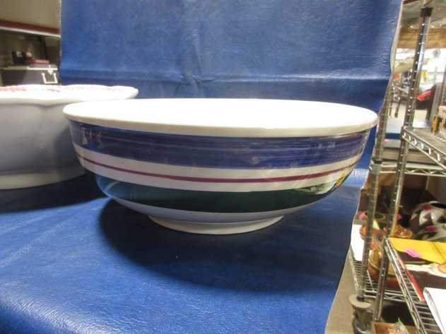 Image for (2) Ceramic pasta bowls