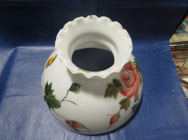 Image for Hand painted oil lamp shade