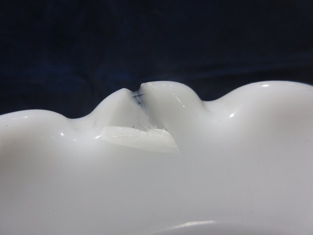 Image for Hand painted oil lamp shade