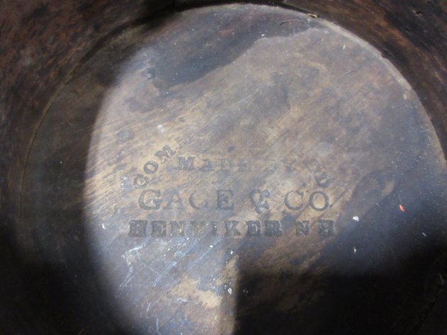 Image for Gage and Co. antique wood dry grain measure