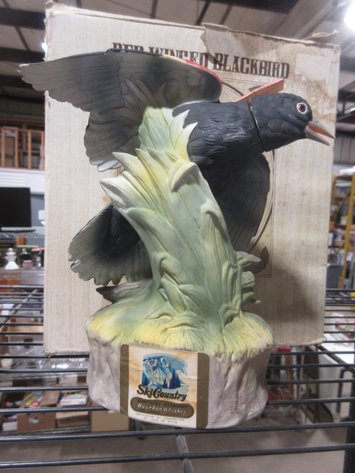 Image for Ski Country Red-Winged Blackbird decanter
