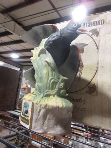 Image for Ski Country Red-Winged Blackbird decanter