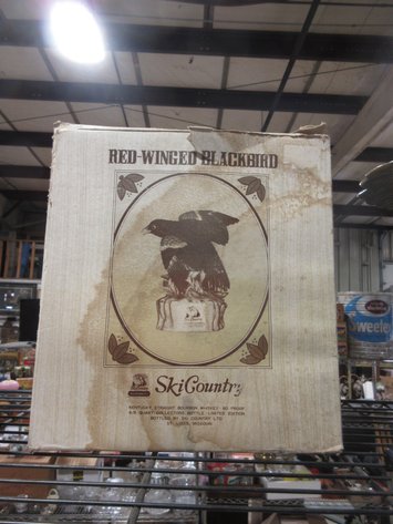 Image for Ski Country Red-Winged Blackbird decanter