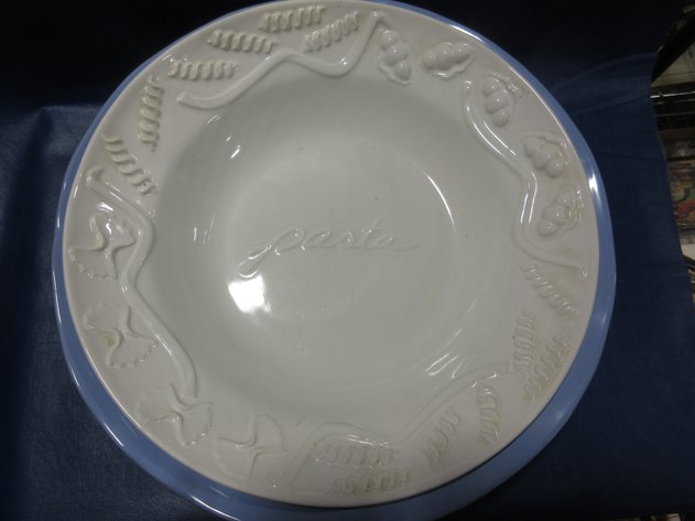 Image for (2) Ceramic pasta bowls