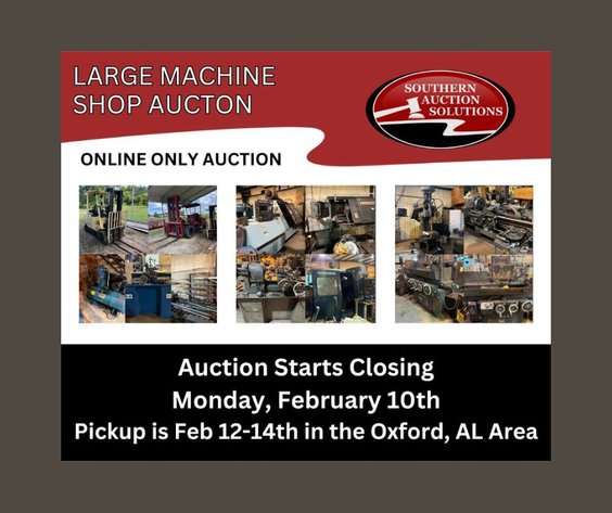 Image for Large Machine Shop Auction
