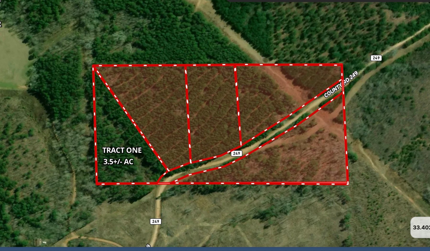 Image for AUCTION 19 ACRES+/- Unrestricted Land | 5 Tracts or Whole | Randolph County AL