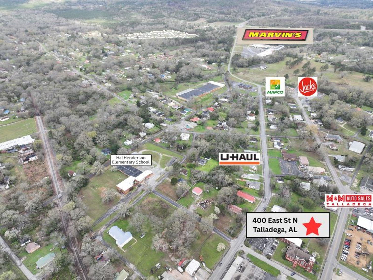 Image for Historic Brick Commercial Complex | 16,704± Sq Ft | 1.42± Acres | Talladega, Alabama