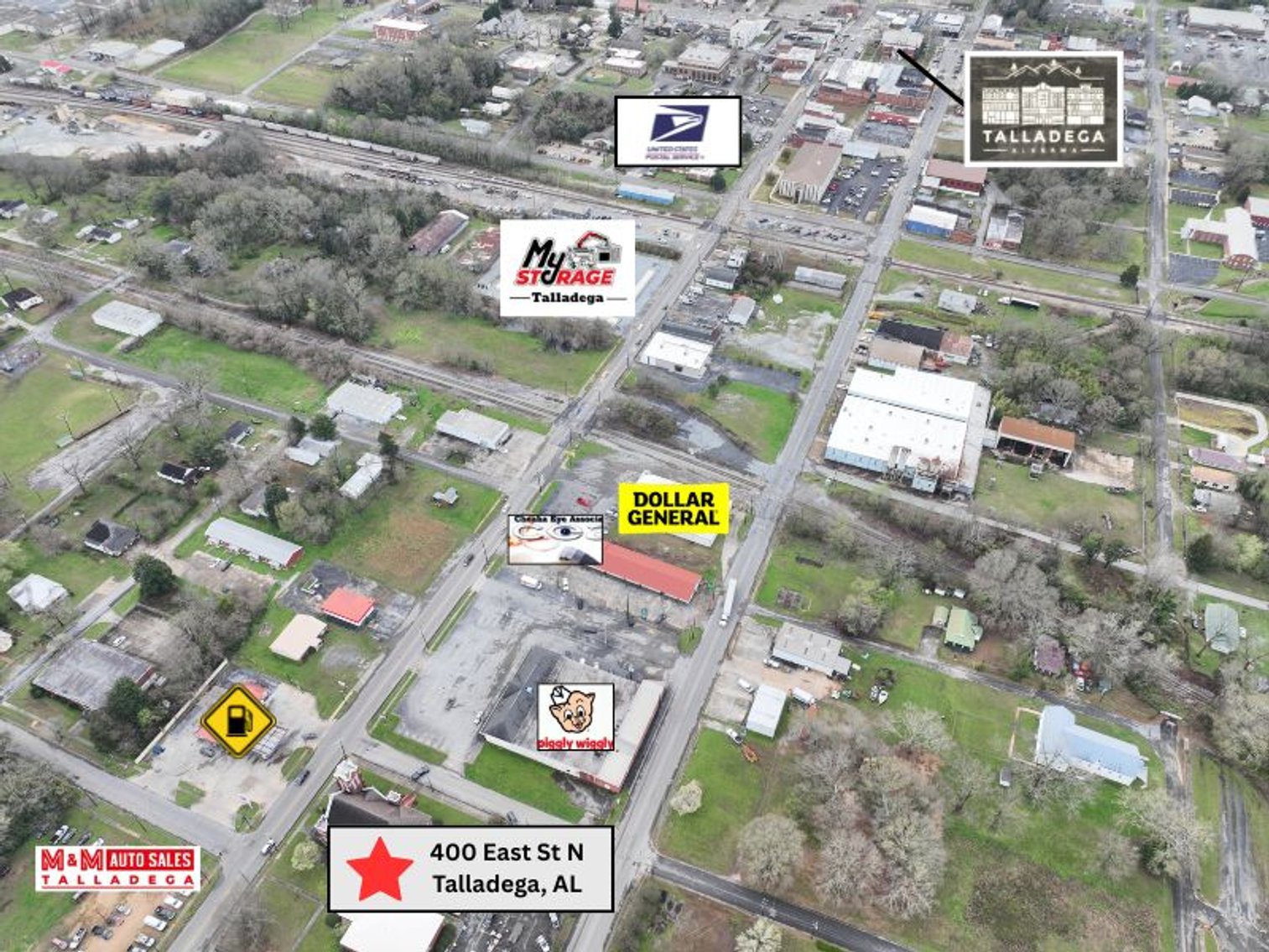 Image for Historic Brick Commercial Complex | 16,704± Sq Ft | 1.42± Acres | Talladega, Alabama