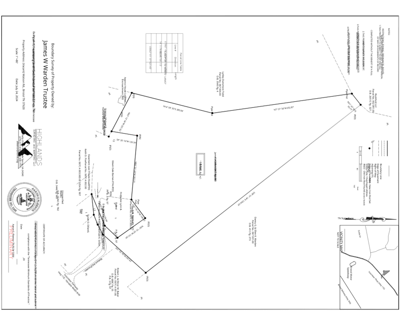 Image for WATSON ROAD  BRISTOL, TN 37620